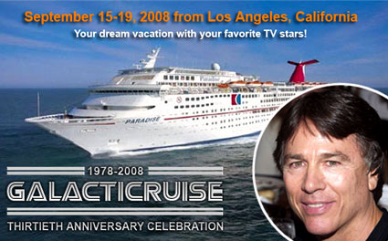 Battlestar Galactica cruise ship, Richard Hatch Battlestar Galactica cruise ship, Richard Hatch